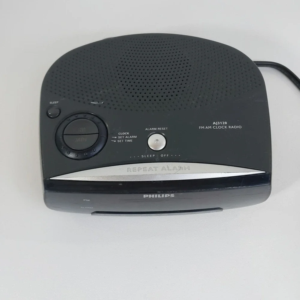 PHILIPS AJ3120 Alarm‎ Clock Vtg